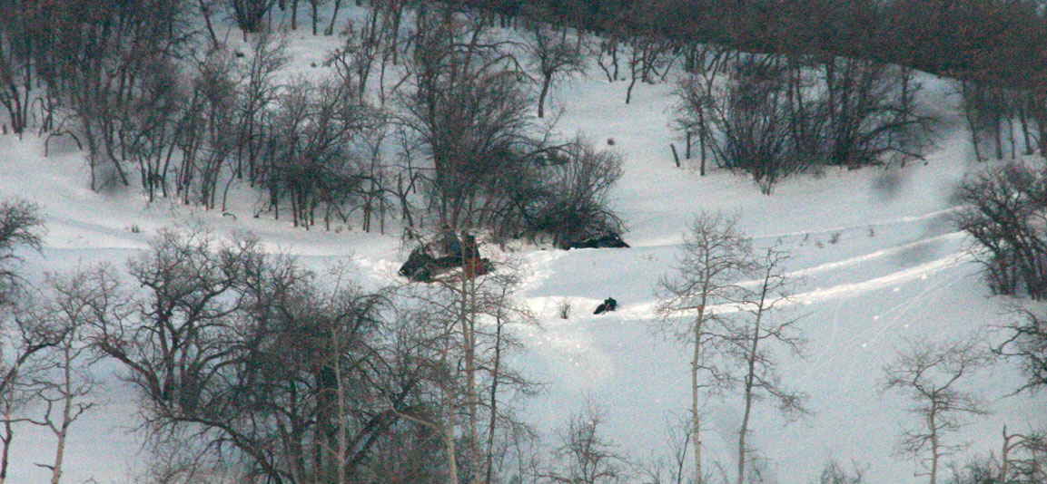 Snowmobiles-out-of-bounds